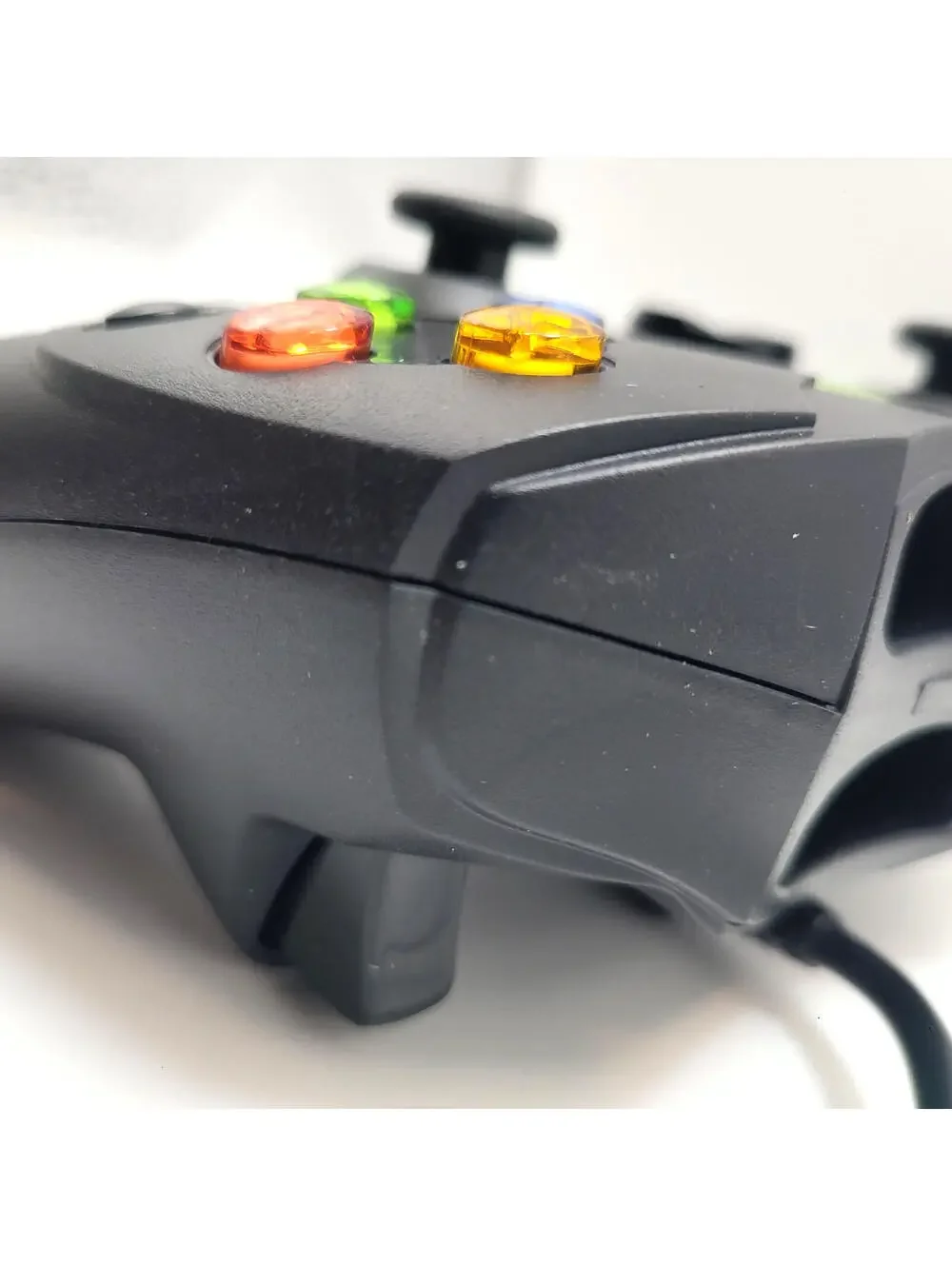 Xbox Black Wired S-Type Analog Controller for Original Xbox Console